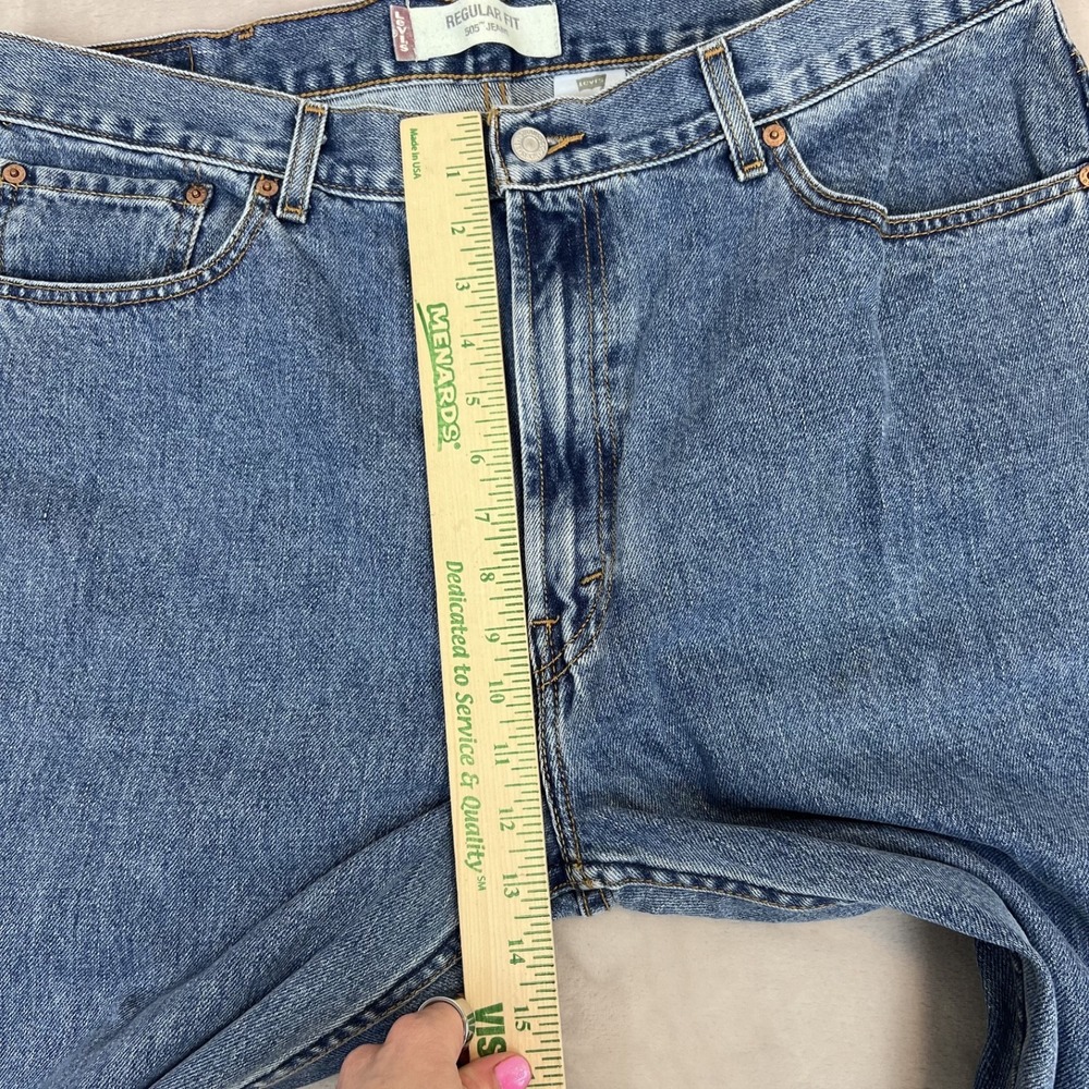 Vintage Levis 505 Jeans Mens 40x29 Blue Denim Straight Workwear‎ Americana Y2K - Picture 5 of 11